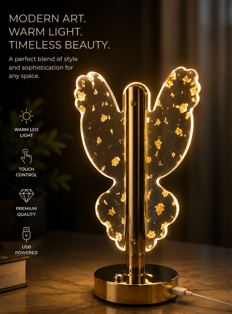 Crystal LED Luxury Modern LED Table Lamp (3 Elegant Designs)